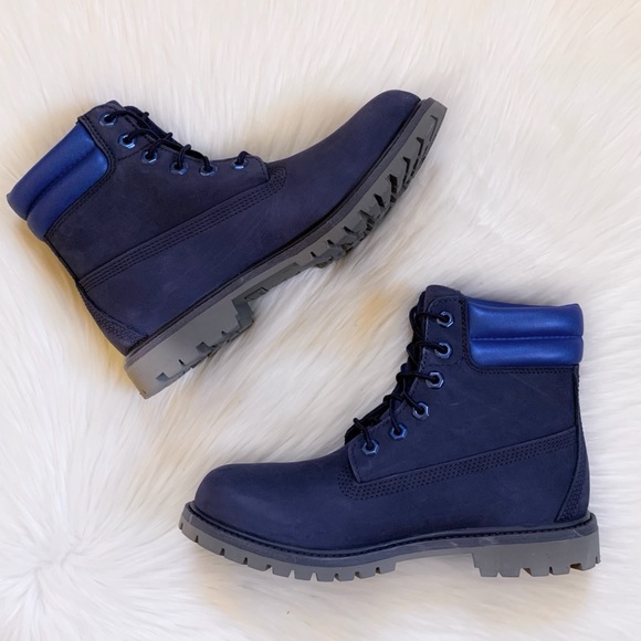 Timberland Waterville 6” Waterproof Dark Blue Boot - Picture 5 of 6